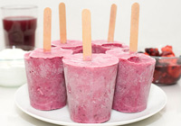 Homemade frozen treats