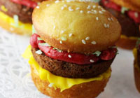Cute slider cupcakes 