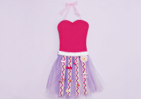 DIY tutu hair bow holder
