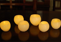 DIY: Make wax luminaries