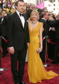 Michelle Williams and Heath Ledger at the 2006 Oscars