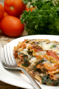 Organic Vegetarian Lasagna