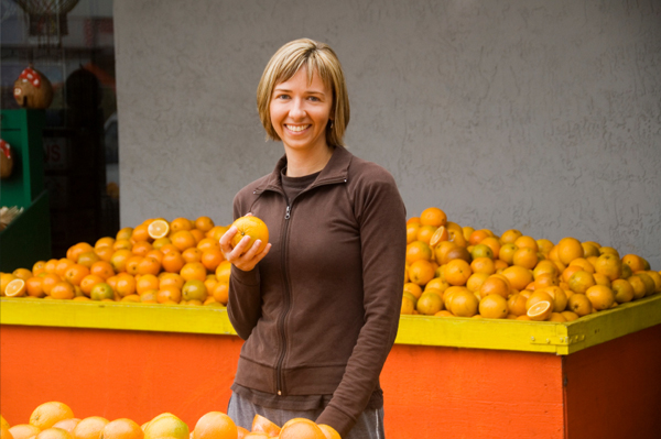 Woman at Farmer's Market