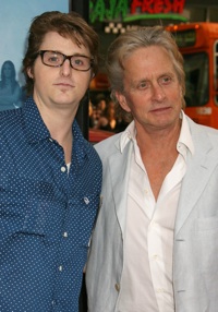 Michael Douglas and Cameron Douglas