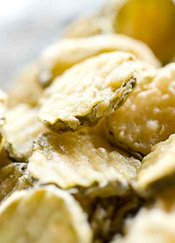 Fried dill pickles