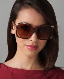 Lulu's Suite Life Sunglasses in Bronze