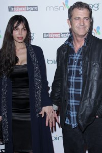 Mel and Oksana in happier times