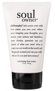 Philosophy Soul Owner Exfoliating Foot Cream