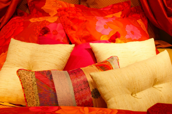 Romantic Red Bedroom