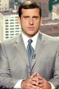 Steve Carell in Bruce Almighty