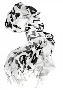 The Limited's Mixed Print Cheetah Scarf