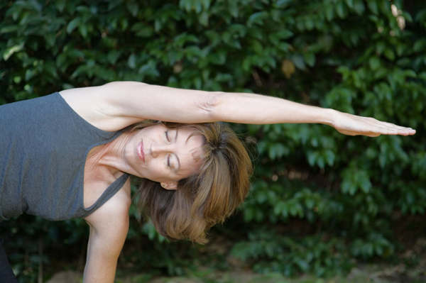 Woman doing yoga
