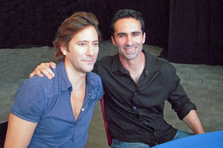 Lost stars Nestor Carbonell and Ian Cusick