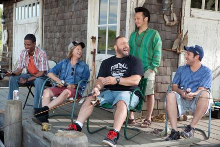 Chris Rock, David Spade, Kevin James, Rob Schneider and Adam Sandler are Grown Ups