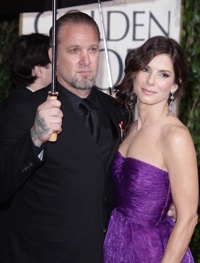Jesse James and Sandra Bullock