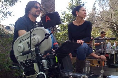 Kim Moses directing Ghost Whisperer