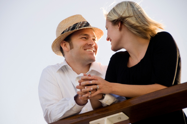 Couple on cruise