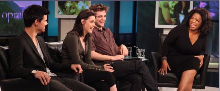 The Eclipse stars visit Oprah