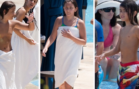 Michael Jackson's kids visit Hawaii