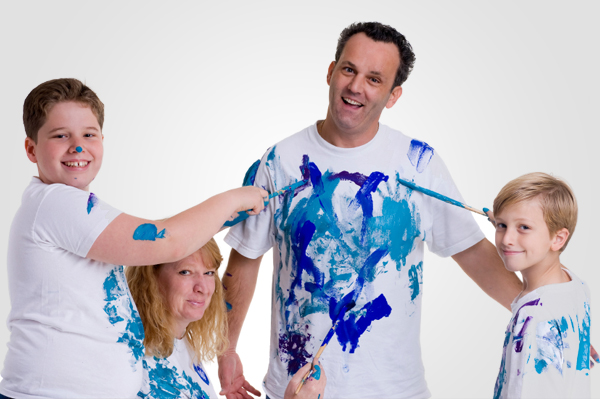 Art class with dad