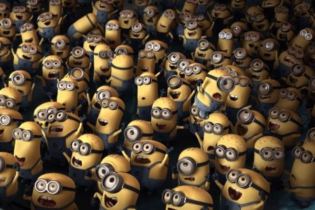 Steve Carell's minions