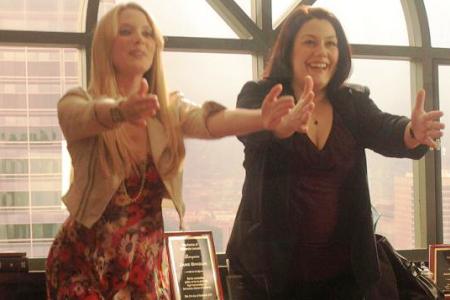 Brooke Elliott and April Bowlby Drop Dead Diva