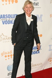 Ellen at the GLAAD Awards