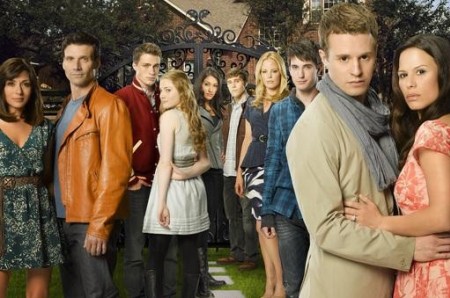 The Gates cast strikes a pose