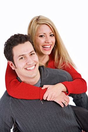 happy young couple