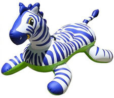 Zebra Rideable Raft