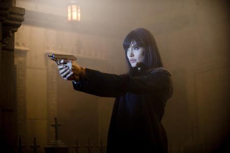 Angelina Jolie in Salt, opening everywhere July 23