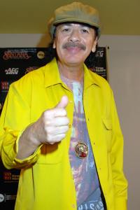 Carlos Santana engaged