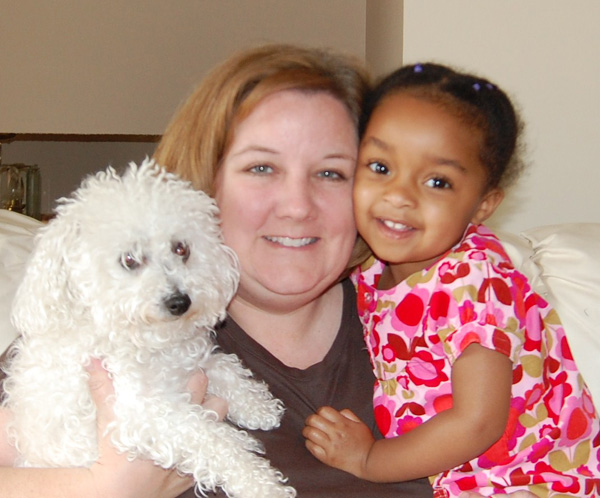 Delaney and mom