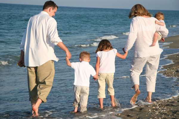 Family on vacation