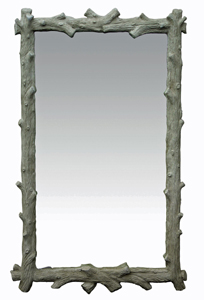 Faux Bois Mirror