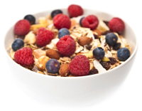 Fruit in granola