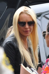 Lindsay Lohan on her way to jail