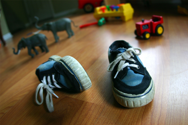 Messy playroom
