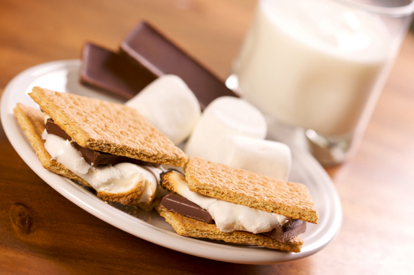 Smores and milk