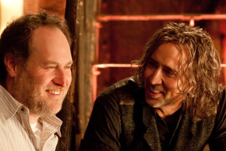 Jon Turteltaub and Nicolas Cage film The Sorcerer's Apprentice