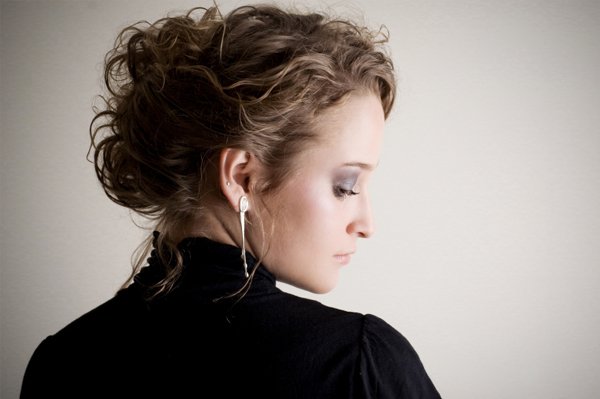 pinned up ringlets updo hairstyle. style Pin+curls+updo