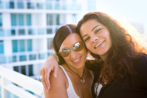 Women on vacation