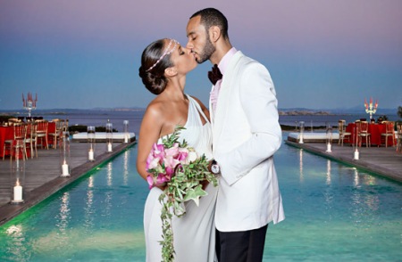 alicia keys wedding. Alicia Keys and Swizz Beatz