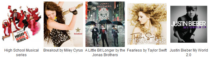 Tunes for tweens