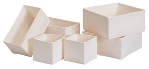 Bedroom drawer organizers