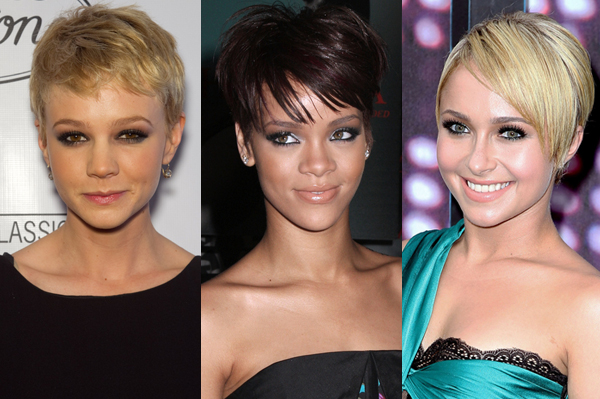 carey mulligan short hair. Carey Mulligan, Rihanna