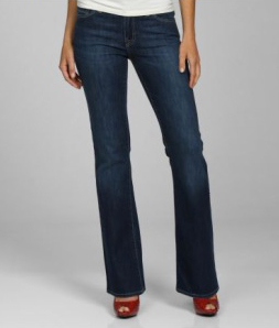 Dark, boot cut jeans