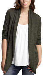 Long cardigan for layering