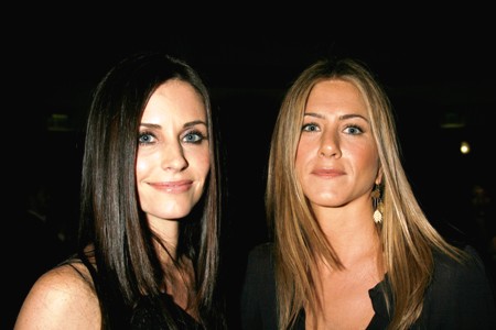 Courteney Cox and Jennifer Aniston: Together again!