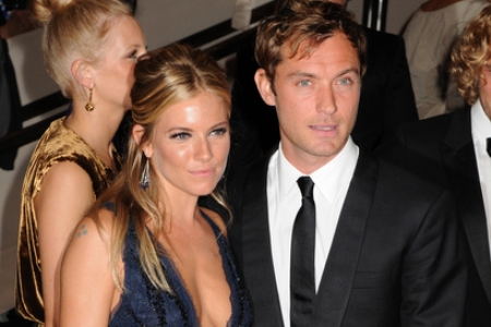 Sienna Miller and Jude Law